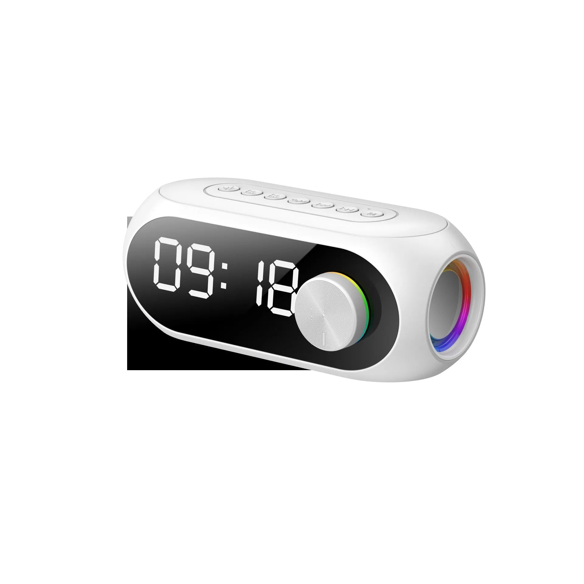 Extra bass portable mini speaker in S8 Black colour with USB charging cable