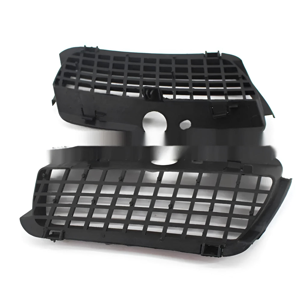 Black ABS plastic fog lamp cover pair for Volkswagen Golf 3 front bumper installation