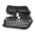Black ABS plastic fog lamp cover pair for Volkswagen Golf 3 front bumper installation