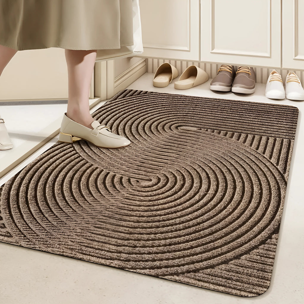 Alien-shaped silk ring entrance carpet with cartoon anime pattern in 60x90cm wall-to-wall format