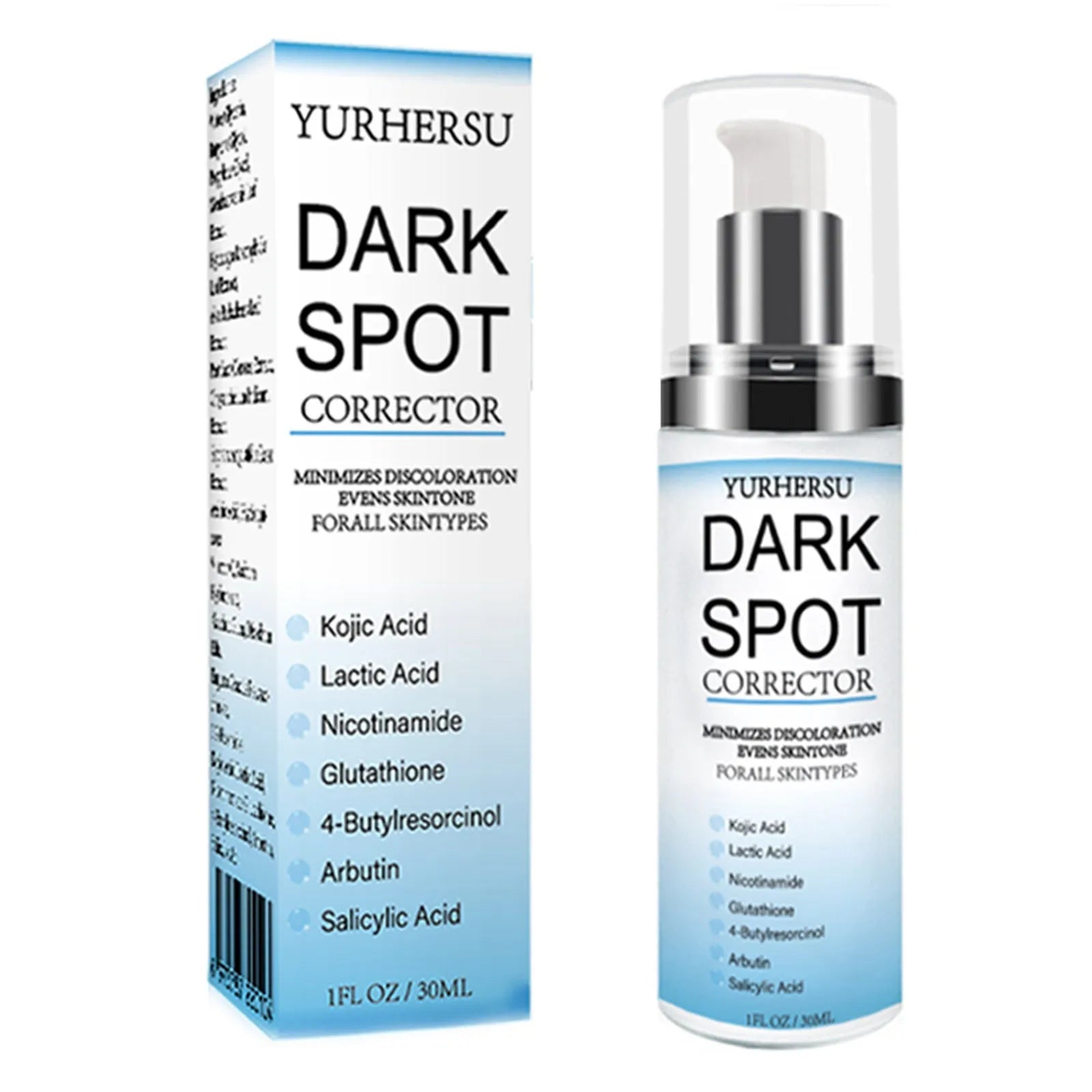 Essence skincare bottle with brightening, moisturising, tightening and softening properties for universal skin types