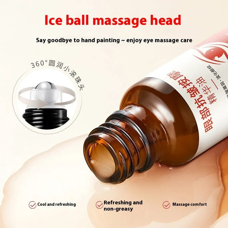 20g eye anti-wrinkle massage essence oil bottle for hydrating and firming