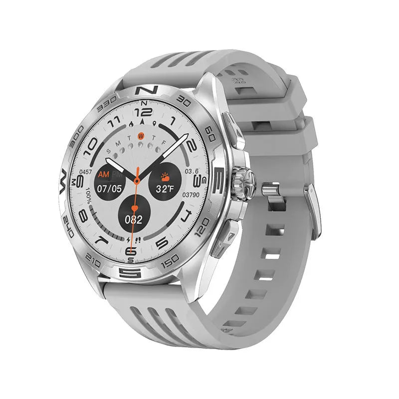 Smart watch with health monitoring features including blood pressure and blood oxygen detection