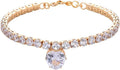 Gold rhinestone heart-shaped dog collar on a white background showing the shiny bling design.