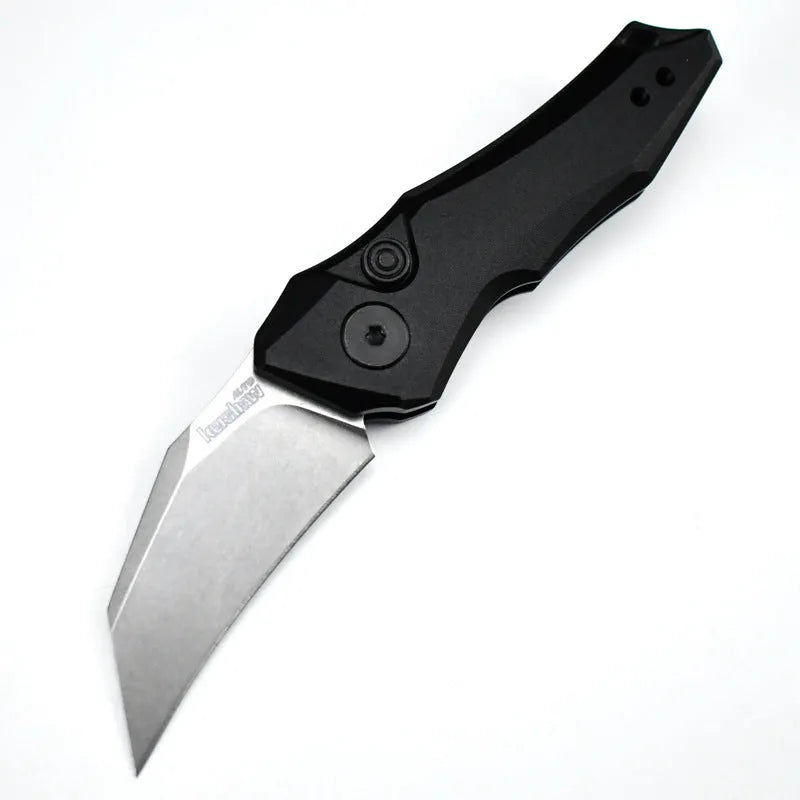 Outdoor portable folding pocket knife in black, grey, or green, showing 150mm length