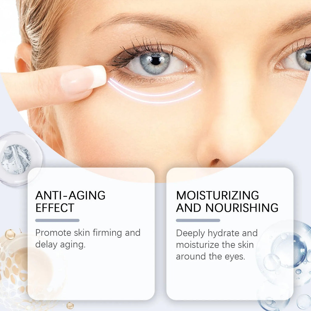 20g jar of retinol eye cream with soft moisturising formula for delicate eye area