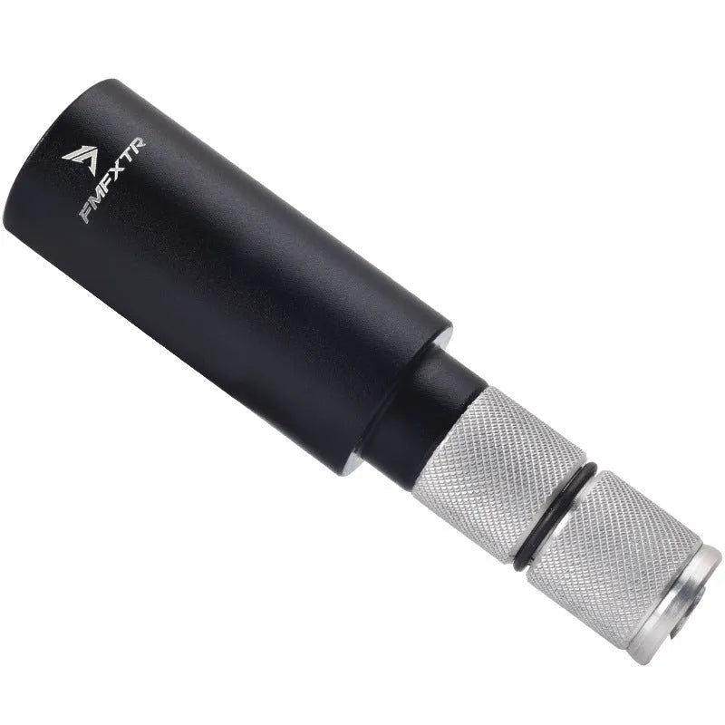 Aluminium alloy mountain bike handlebar extension rod with folding design