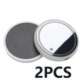 68mm LED colour-changing car cup holder coaster with solar and USB charging