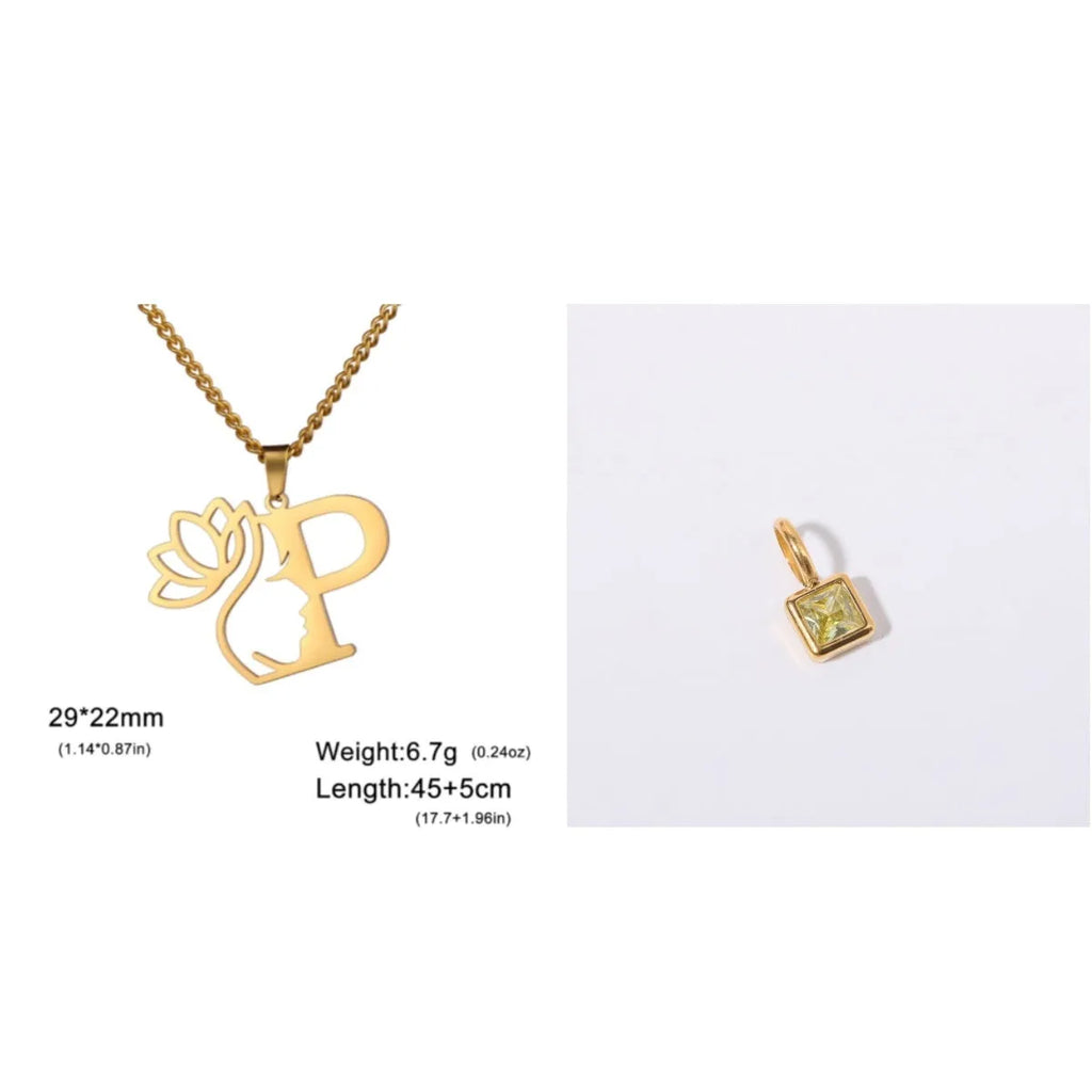 Stainless steel cross chain fashion necklace with electroplated finish and pendant