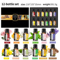Boxed set of water-soluble aromatherapy essential oils for air freshening