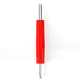 Single-head aluminium alloy twist valve wrench in one of three available colour styles