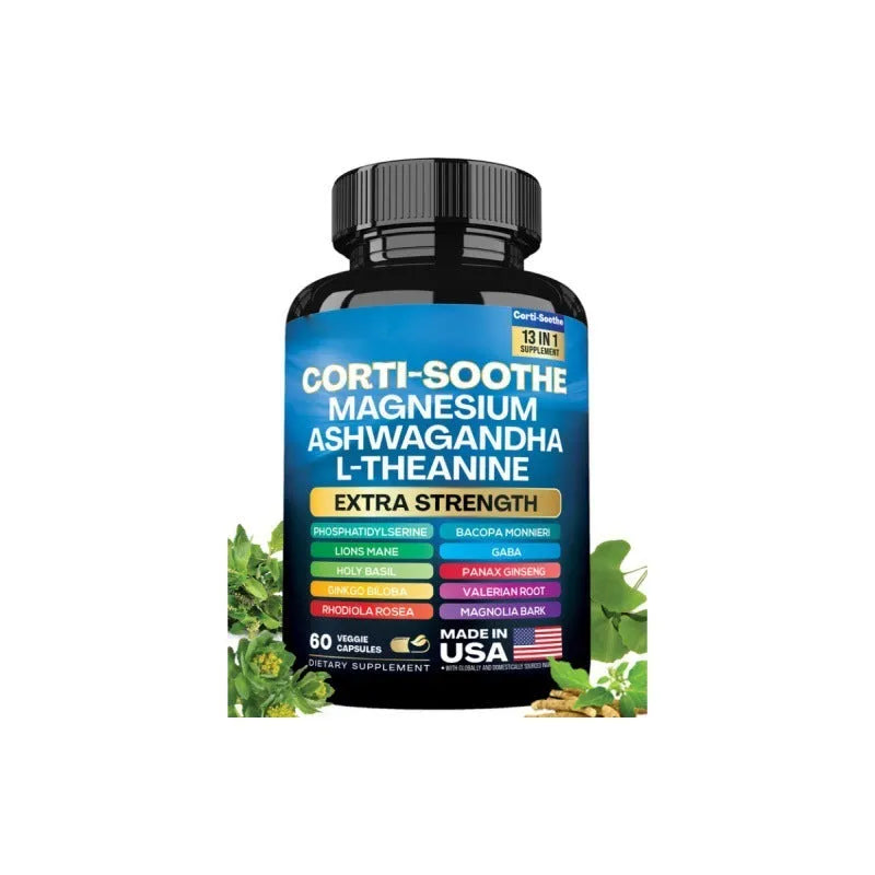 Bottle of 60 South African Drunken Eggplant Magnesium vegetable capsules