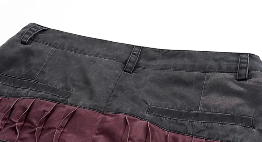 Boy's Korean-style wide-leg summer trousers in solid colours with Asian sizing options