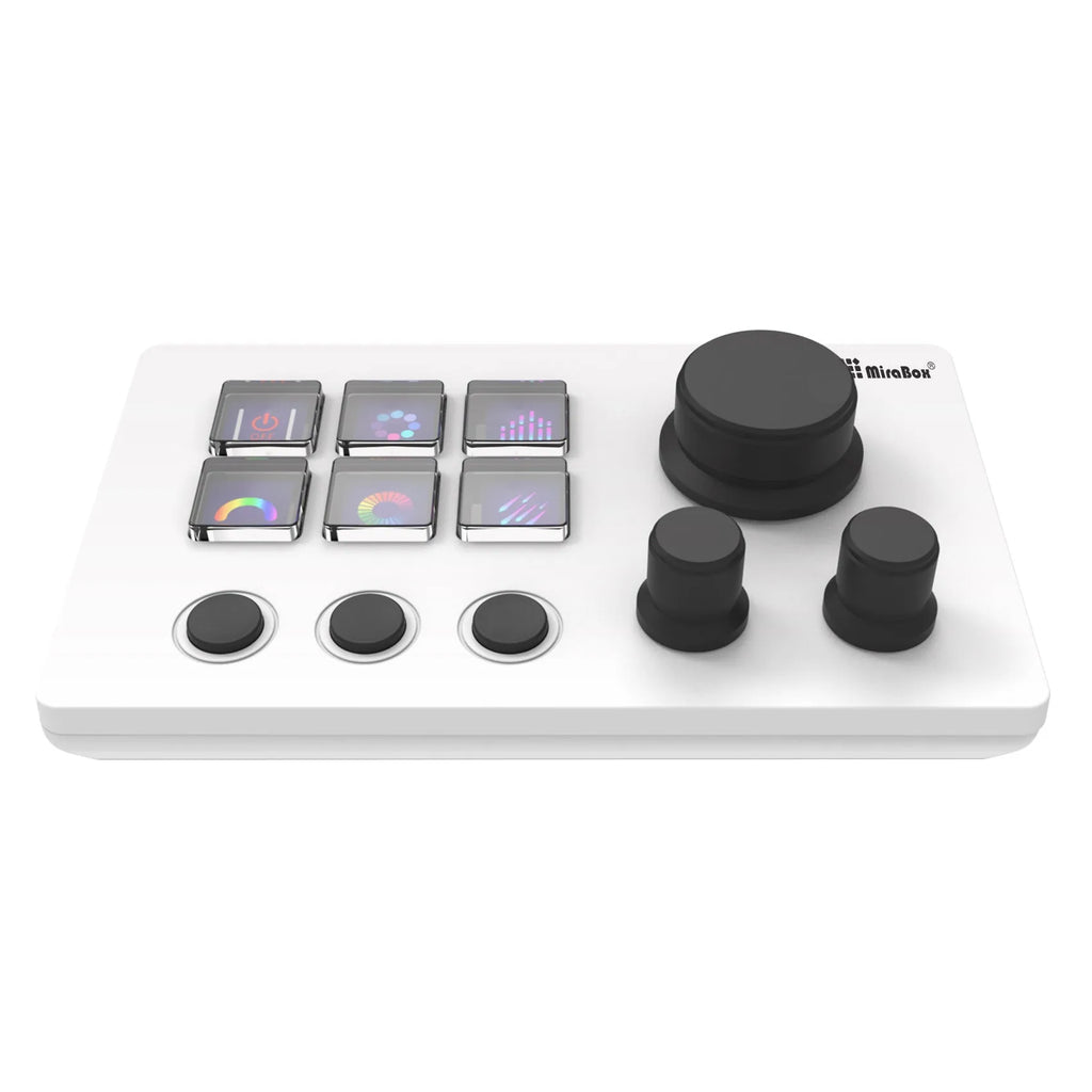 Visual Keyboard N3 universal silicone numeric keypad in black or white with 2m cable and bracket