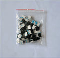 Black plastic automotive wire management clip for car cable routing and LED installations