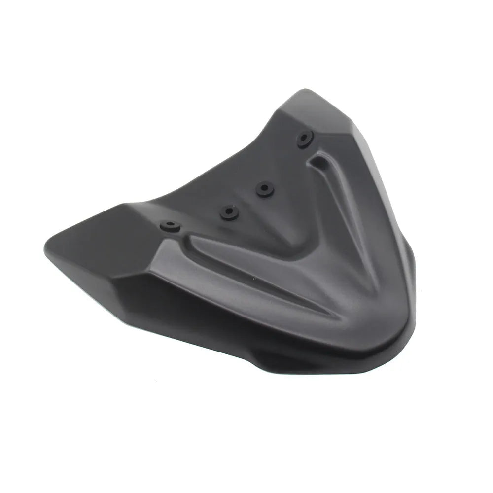 Black ABS plastic fixed wind front wing for KTM 390 and 790 Adventure motorcycles