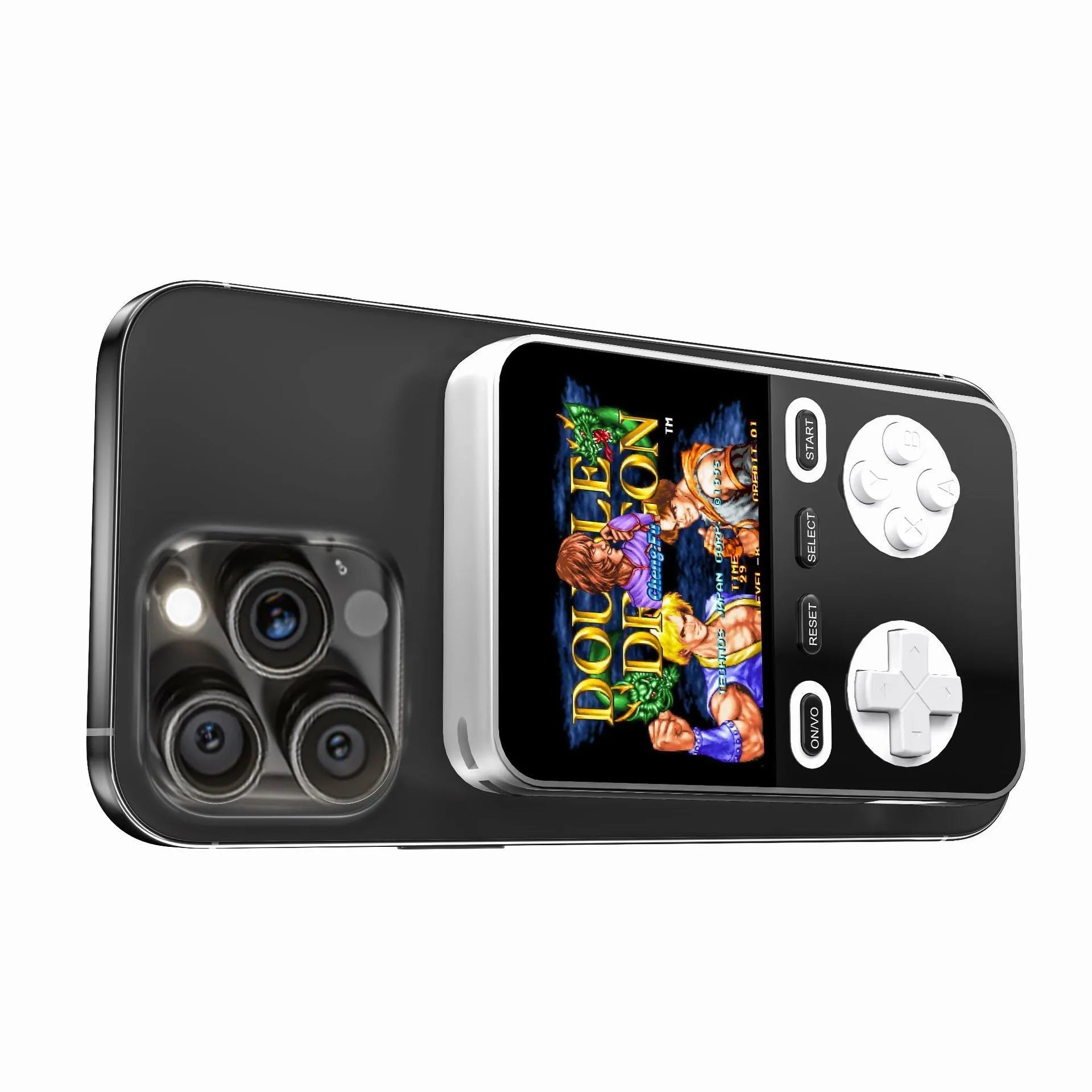 Game Machine portable battery 15W magnetic wireless fast charger in Black