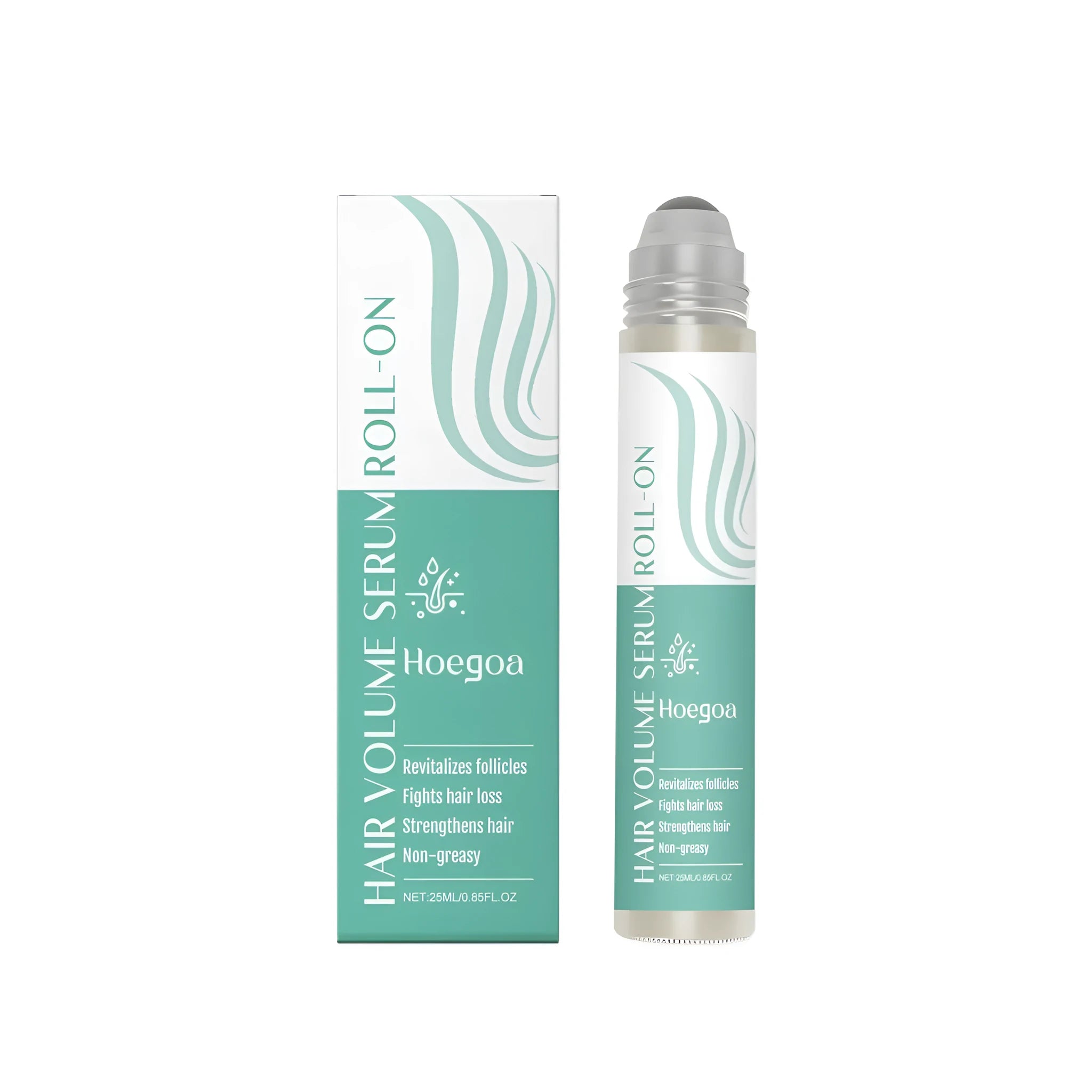 Single hair care ball with 25ml capacity containing rosemary and macadamia oil formula.