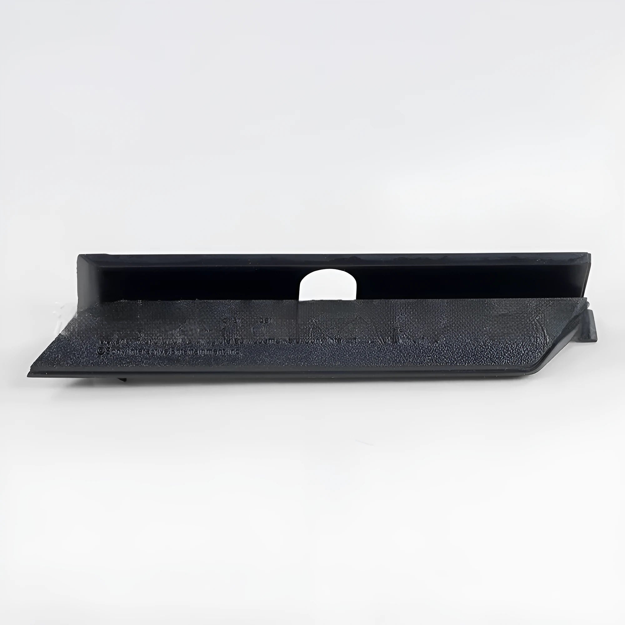 Black and white plastic hard drive baffle cover for 3.5-inch desktop PC drives
