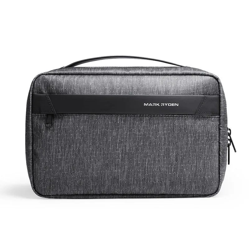 Oxford cloth toiletries storage bag with wet-dry separation compartments and multi-layer interior organisation