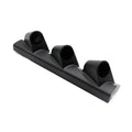 Black three-hole right-drive racing car instrument stand for 52mm gauges