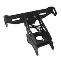 Black aluminium alloy license plate bracket for Honda motorcycles