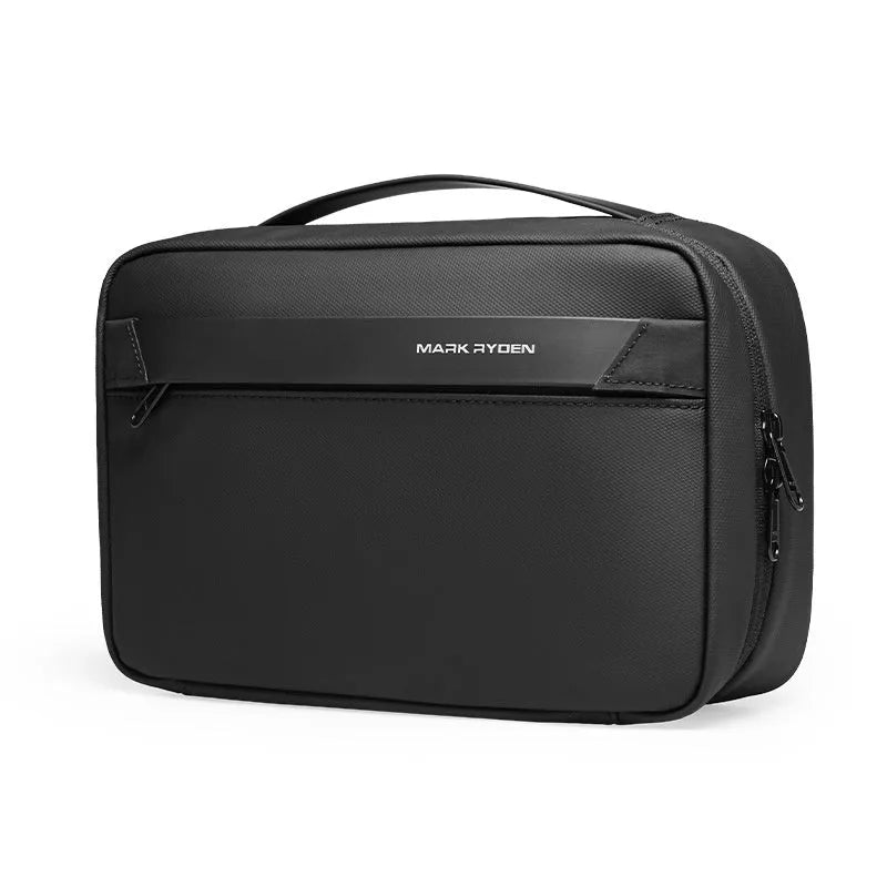 Oxford cloth toiletries storage bag with wet-dry separation compartments and multi-layer interior organisation