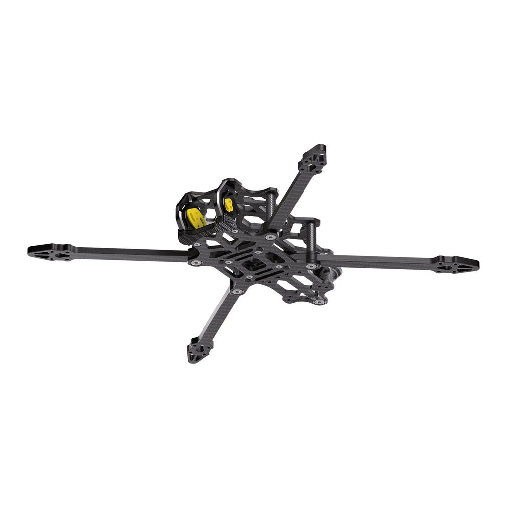 FlyFishnRC Tony 5 Sub250 carbon brazing FPV freestyle frame in black, 4mm arms, 215mm wheelbase