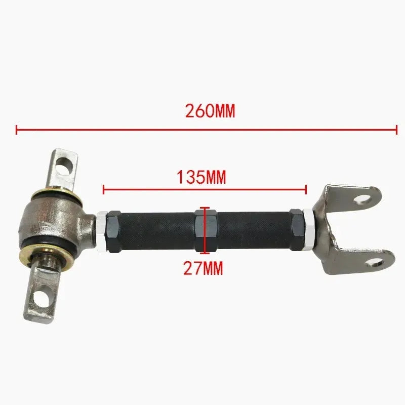 Blue aluminium alloy rear wheel recliner pull rod for Honda Civic EP3