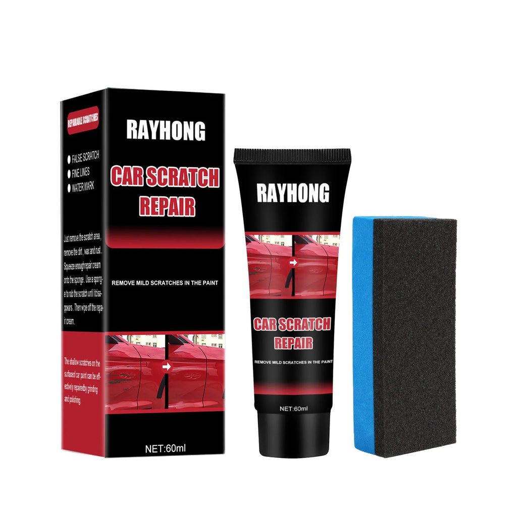 60ml car scratch repair wax with applicator for paint surface maintenance