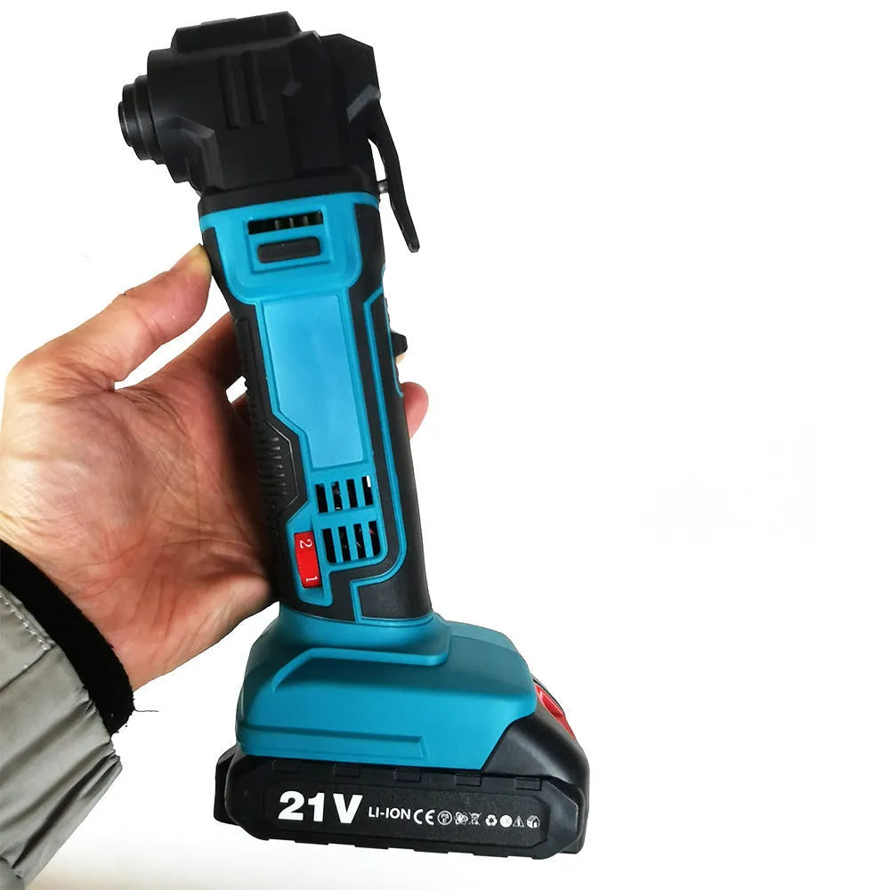 Rechargeable brushless lithium battery trimming machine with metal construction and dual charging system