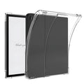 Transparent airbag protective case for 7-inch Xiaomi phone showing TPU construction and all-inclusive design