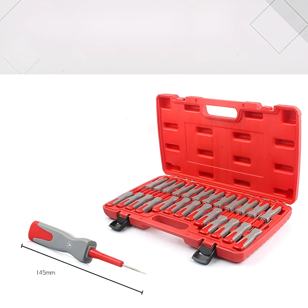 25-piece car terminal removal tool kit for wiring harness disassembly