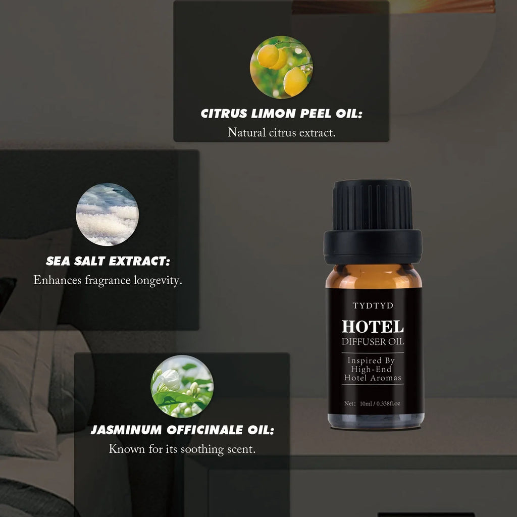 10ml natural plant fragrance essential oil bottle for aromatherapy and home use