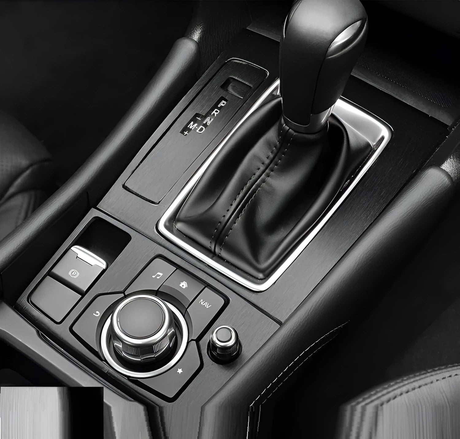 Car interior decorative film sticker kit for dashboard and centre console modification with multiple piece sets