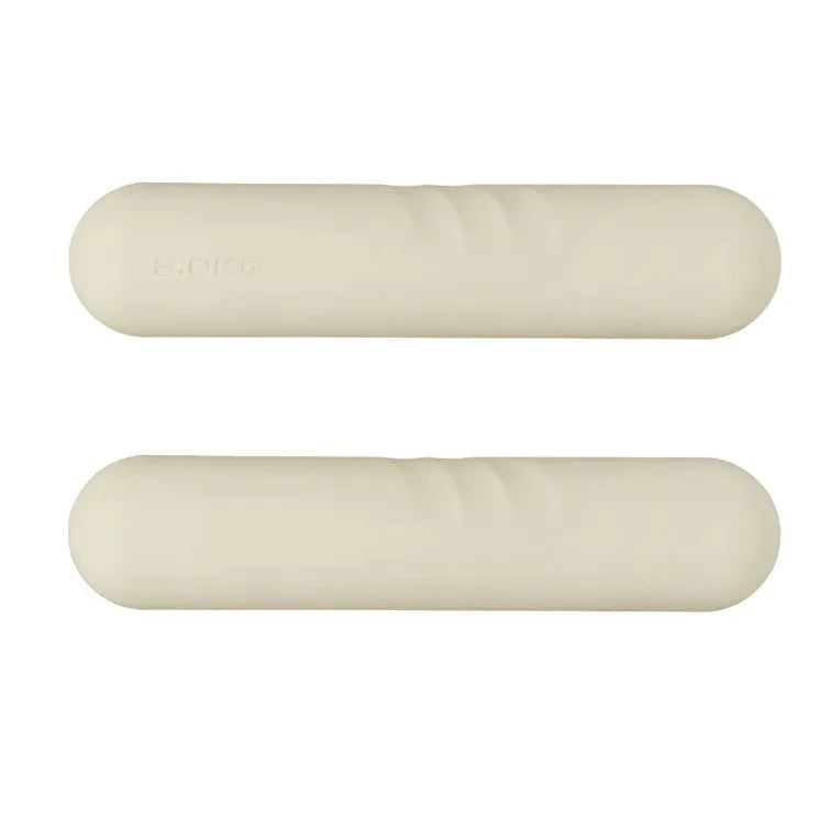 Hand-drawn silicone-grip dumbbell stick in selected colour and weight for fitness training.