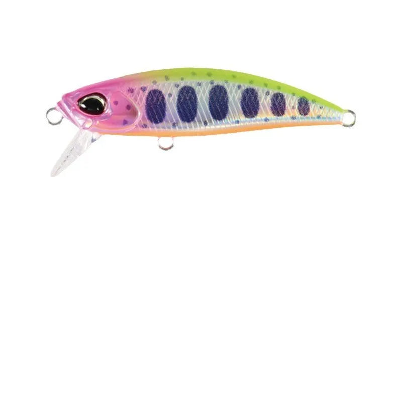 48mm submerged Mino fishing lure for mandarin fish and snakehead in multiple colour options
