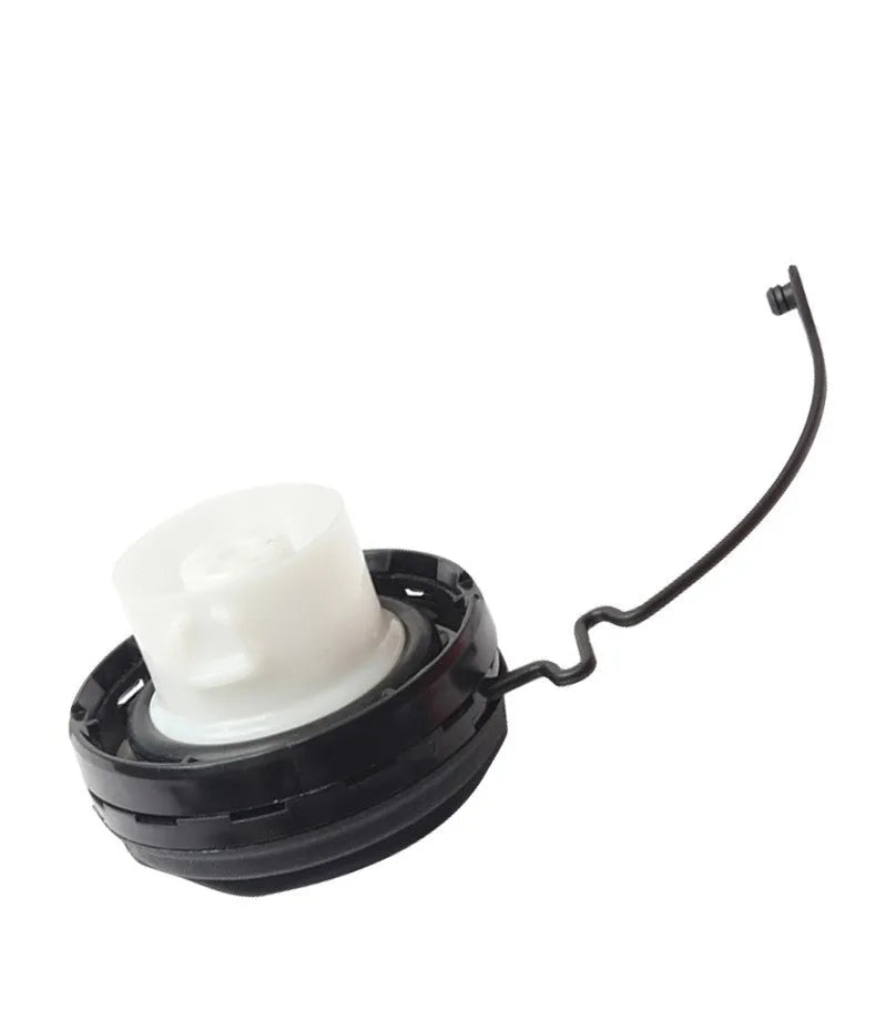 Black plastic snap-in fuel tank cap for Toyota vehicles