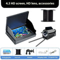 Underwater fish finder HD camera with 4.3-inch screen showing a fish on display, with 15, 20, and 30 metre cable options.