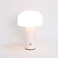 USB-powered dual-purpose table lamp with plug-in base in black, white, orange, or green colour options