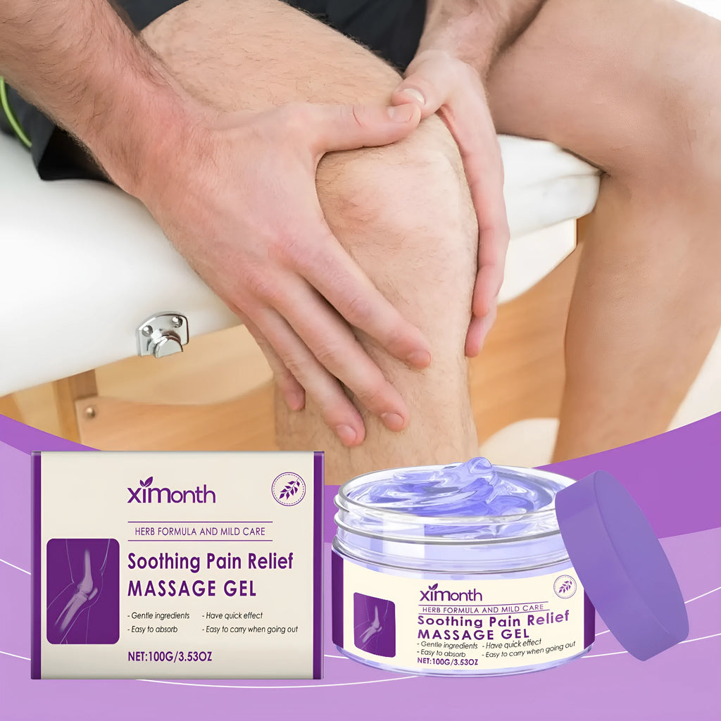 100g tube of body massage gel for joint, knee and elbow care