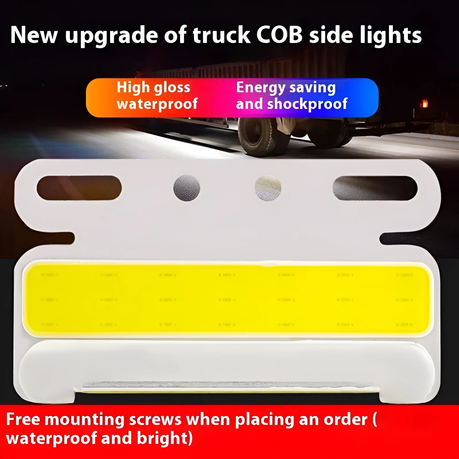12V 24V waterproof aluminium alloy LED ground tire light for trucks in five colour options