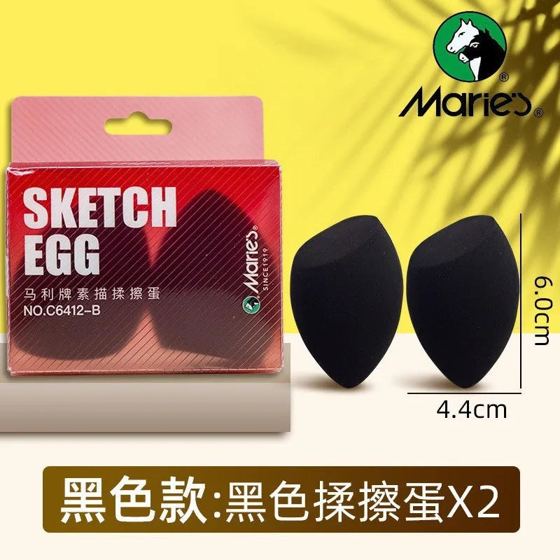 R20212 plastic sketch rubbing knife with fluorescent pen eraser smear tip