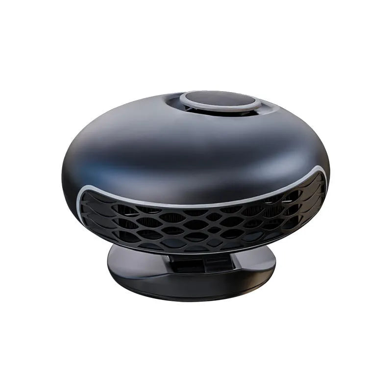 YF-180 black car warm air blower heater with 130cm cable for 12V and 24V vehicle defrosting