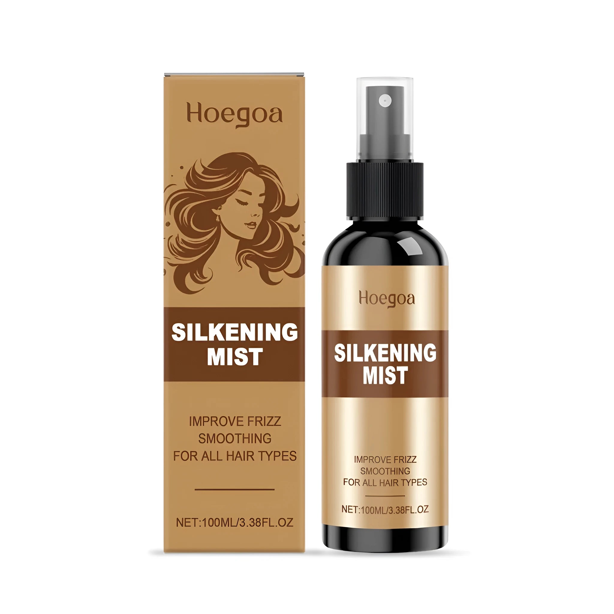 100ml hair care spray bottle with vitamin E, ginger and rosemary extracts