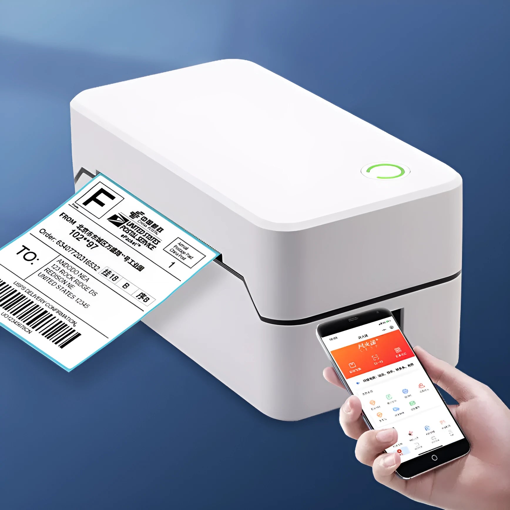 Thermal Express Single Electronic Surface Printer TDL401H USB Bluetooth compact design