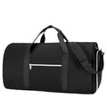 Grey Oxford cloth multi-purpose storage bag with compartments showing dry wet separation feature.