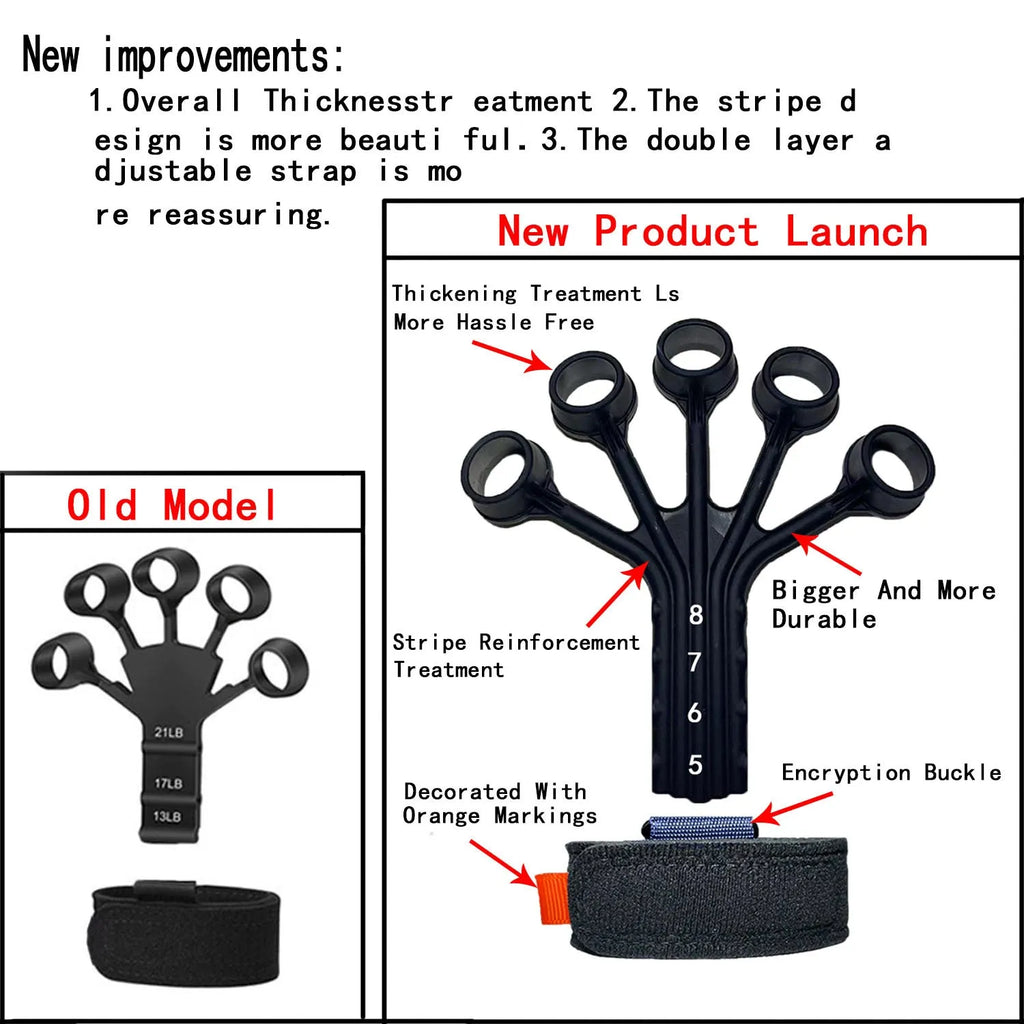 Silicone finger rehabilitation trainer with tension ropes and adjusting belts for abdominal exercises