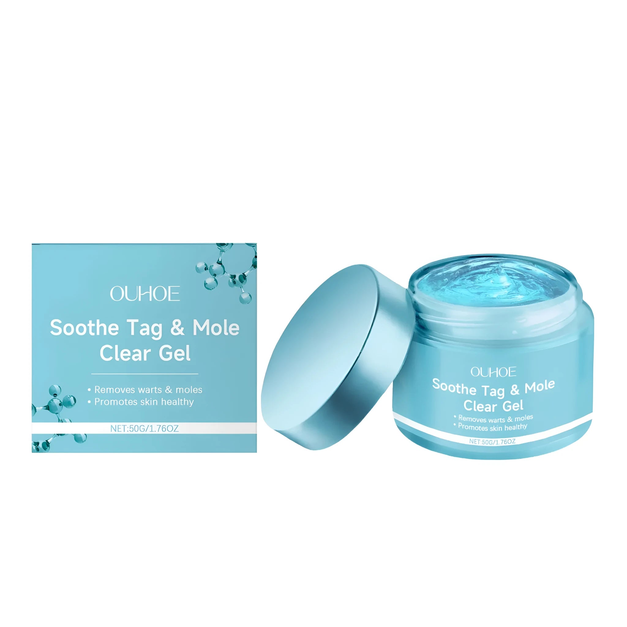 50g tube of wart and nevus removal gel with Centella asiatica and salicylic acid