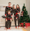 Family Christmas matching pyjamas set in 95% cotton with plaid and cartoon prints for adults, children, babies, and dogs